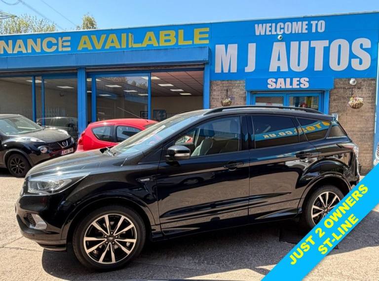 2019 69 FORD KUGA 1.5T ECOBOOST ST-LINE SUV 2WD PETROL SHADDOW BLACK 2 OWNERS