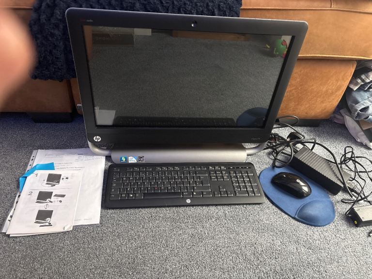 HP All-in-One Desktop PC with Keyboard and Mouse – Good Condition