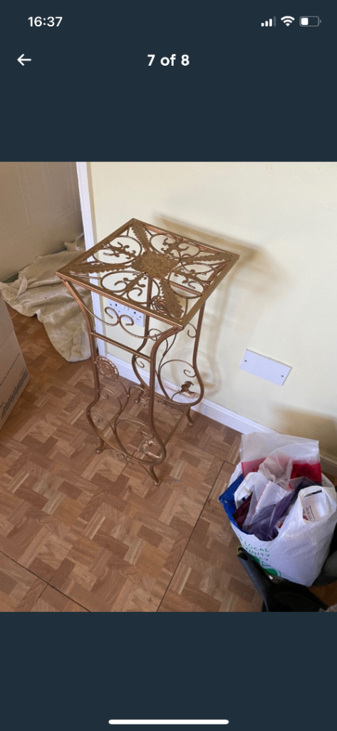 3 items Small corner unit,table,side table