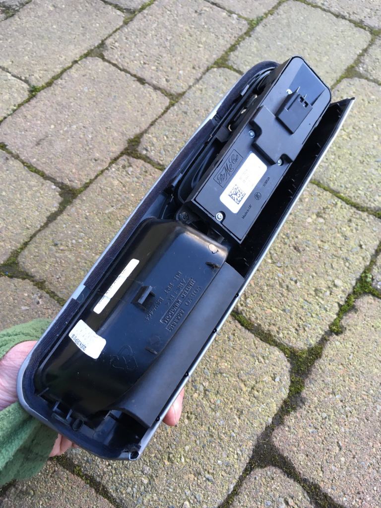 Volvo C30 Drivers door handle, window and mirror controls.