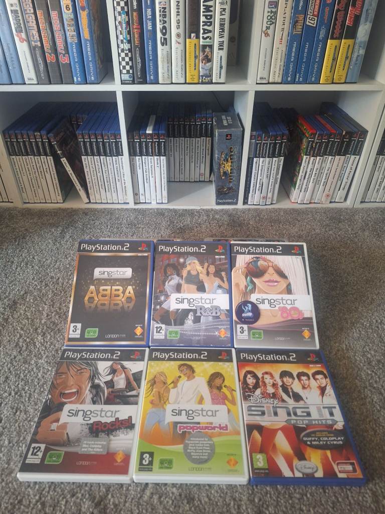 Playstation 2 singstar games