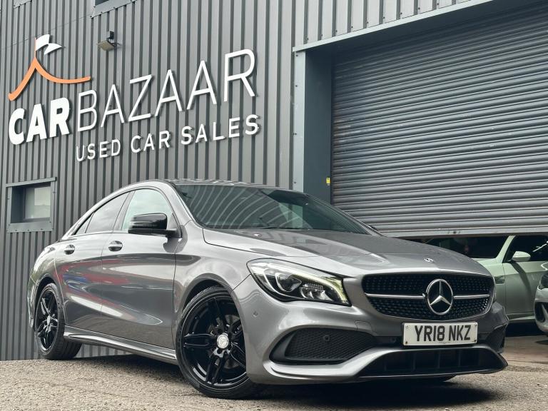 2018 Mercedes-Benz CLA 1.6 CLA180 AMG Line Coupe 7G-DCT Euro 6 (s/s) 4dr SALOON Petrol Automatic