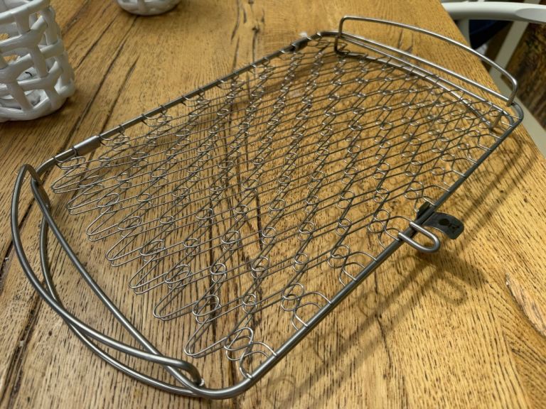 Weber Stainless Steel Fish Grilling Basket – BBQ Accessory – £25