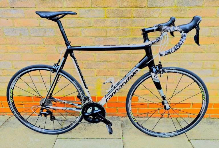 CANNONDALE CAAD 10 SHIMANO 105 GROUPSET ALLOY CARBON FIBRE ROAD BIKE 60CM24 XXL FRAME 
