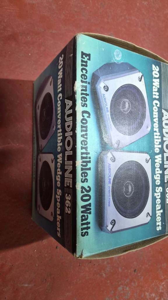 Free Audioline 20 Watt Speakers