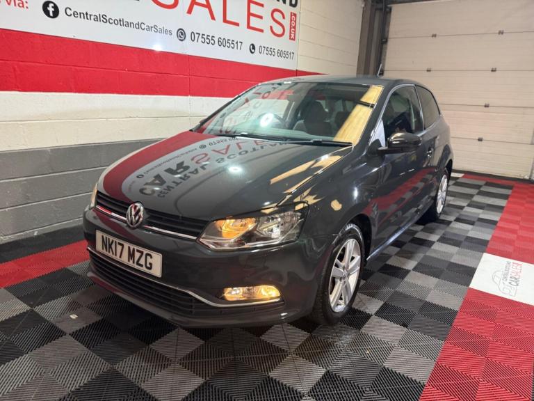 2017 Volkswagen Polo 1.2 TSI BlueMotion Tech Match Edition Euro 6 (s/s) 3dr HATCHBACK Petrol Manual