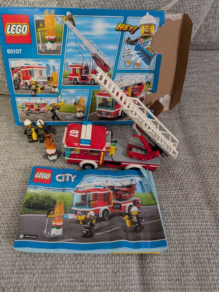 LEGO City Fire Ladder Truck 60107