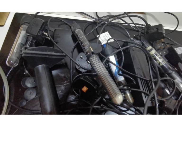 Fish tank joblot heaters filters
