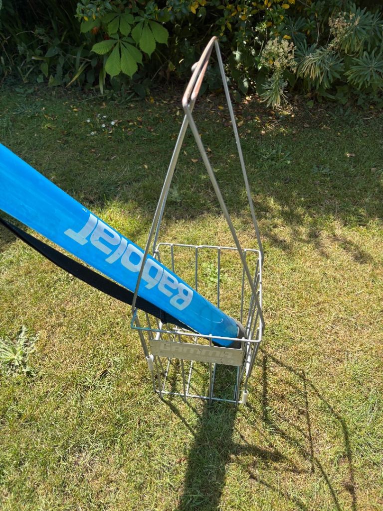 Tennis basket and tube 