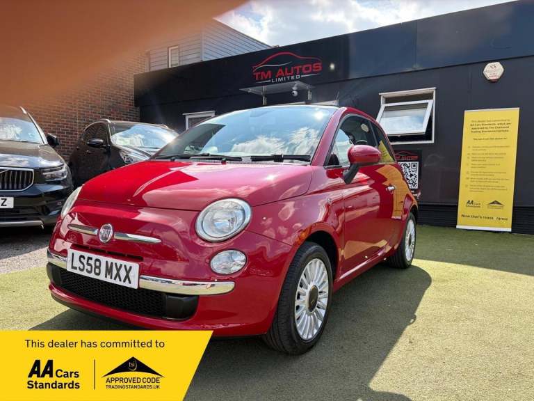 2008 Fiat 500 1.2 Lounge Hatchback 3dr Petrol Dualogic Euro 4 (69 bhp) Petrol