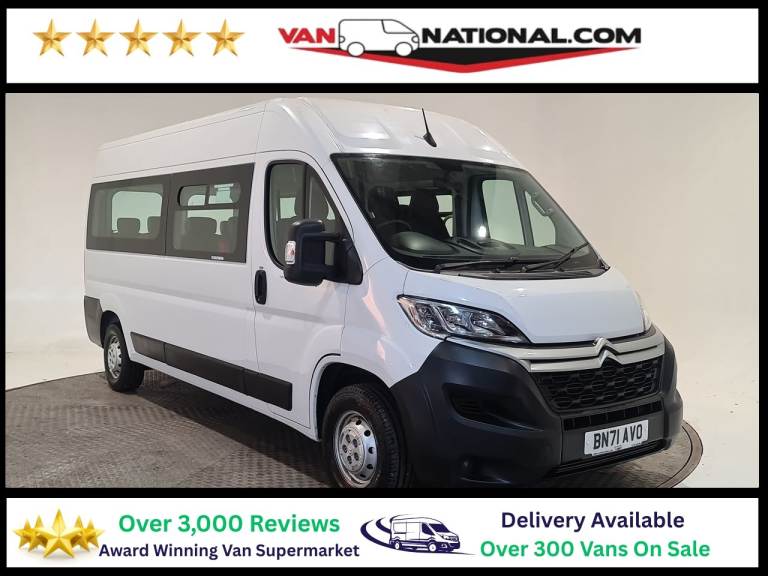 2021 Citroen Relay 2.2 BLUEHDI ENTERPRISE L3 H2 104 BHP LWB 15 SEATS MINIBUS Minibus Diesel Manual