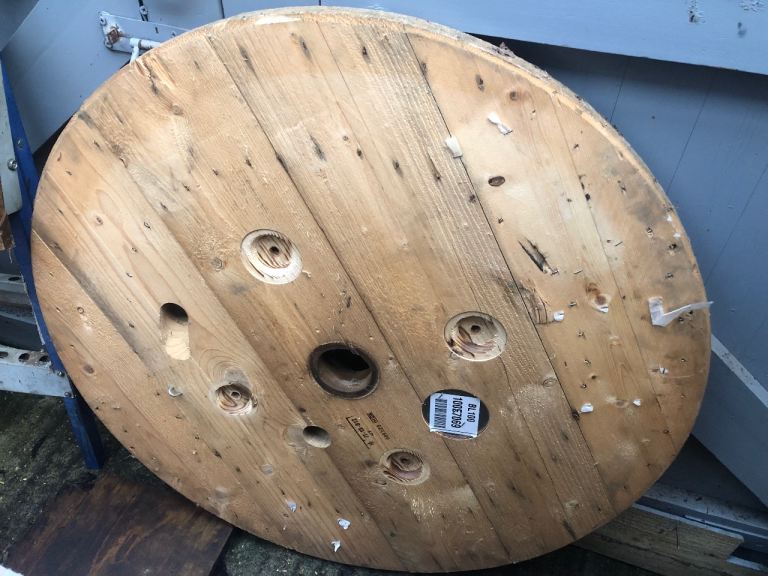 98cm cable drum end