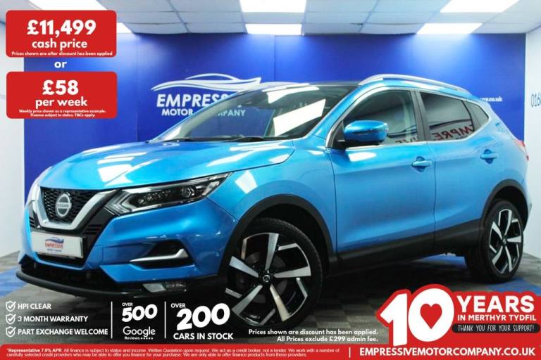 2019 19 NISSAN QASHQAI 1.5 DCI TEKNA SUV 5DR DIESEL MANUAL EURO 6 (S/S) (115 PS)