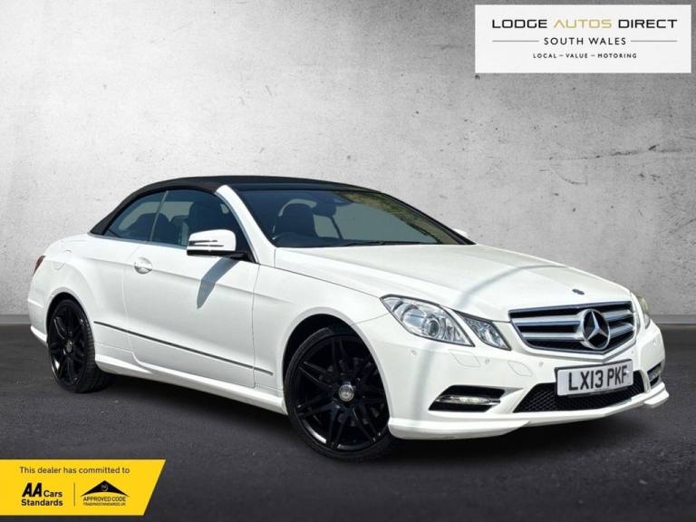 2013 Mercedes-Benz E Class 2.1 E220 CDI BlueEfficiency Sport Cabriolet 2dr Diesel G-Tronic+ Euro ...