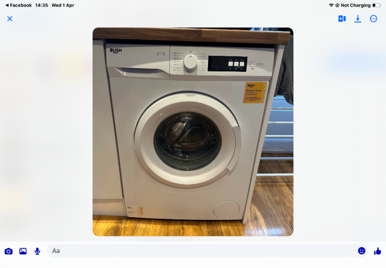 Bush washing machine