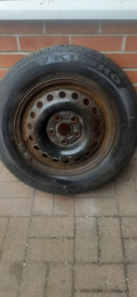 Wheel rim & tyre