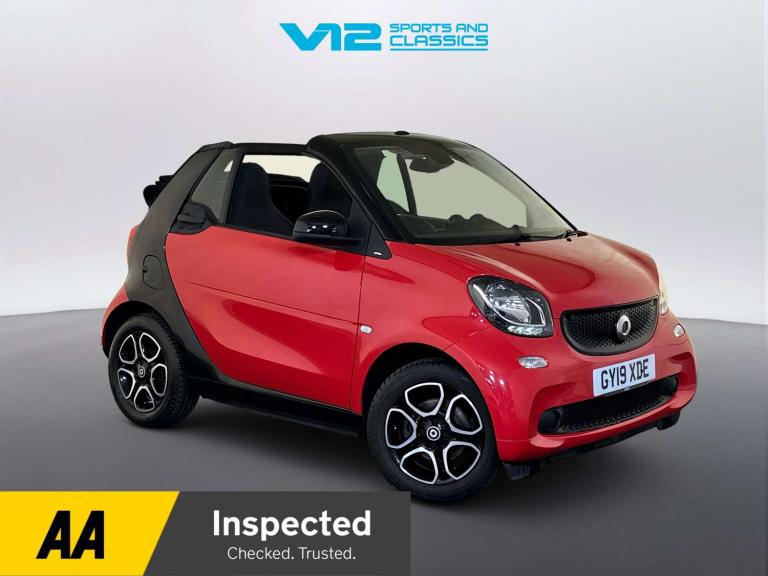 2019 smart fortwo 0.9 Turbo Prime Premium 2dr Auto CONVERTIBLE PETROL Automatic