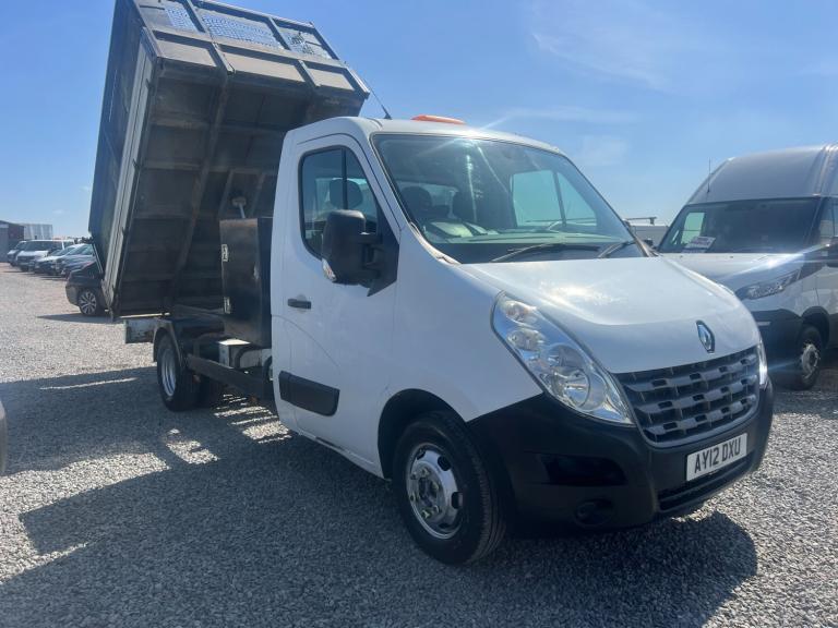 2012 Renault Master TIPPER 4.5 TON CAGE STORAGE BOX TWIN WHEELER Tipper Diesel Manual