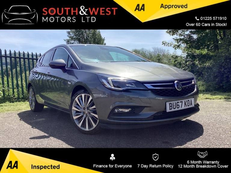 2017 Vauxhall Astra 1.4i Turbo Elite Nav Hatchback 5dr Petrol Manual Euro 6 (150 ps) Hatchback Pe...