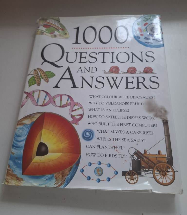 1000 Questions and Answers Book – Good Condition