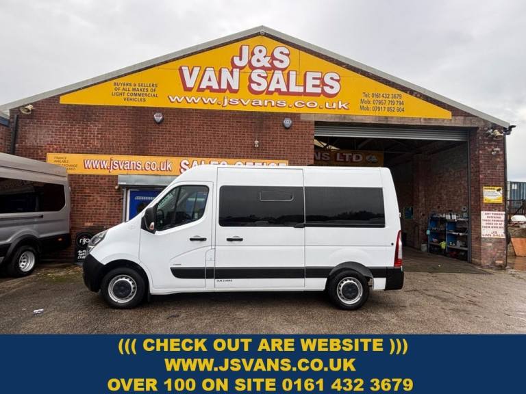 2021 21 VAUXHALL MOVANO EDITION MINIBUS ONLY £15995 + VAT STOCKPORT / MANC