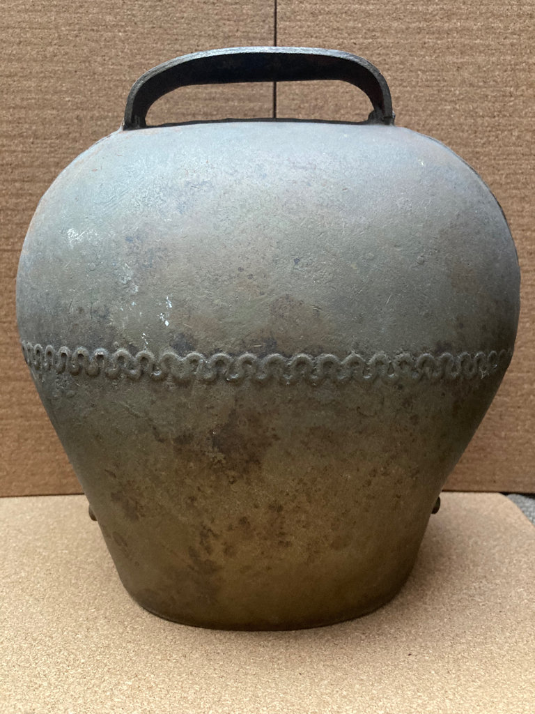 Vintage large cow bell
