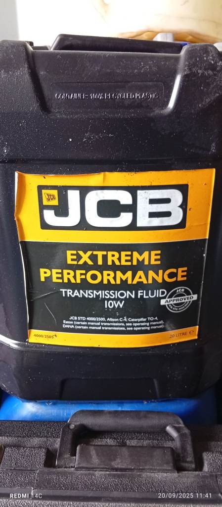 JCB transmission oil 10W