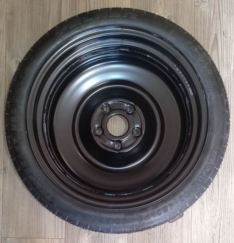 NEW UNUSED Space Saver Spare Wheel & Tyre 16" T125/70D16 – 5 Stud