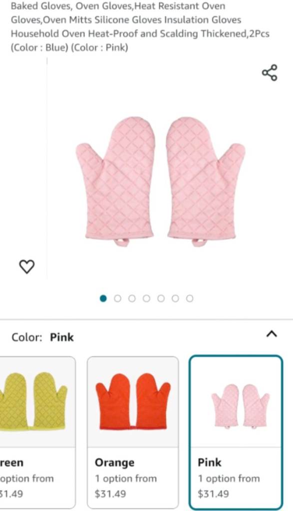 Oven gloves