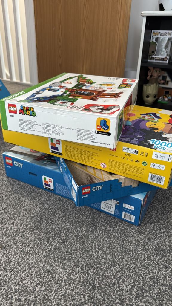 **UNOPENED LEGO SETS** can be sold individually 
