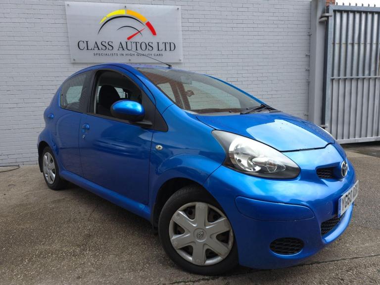 2010 Toyota AYGO 1.0 VVT-i Blue 5dr MMT HATCHBACK PETROL Automatic