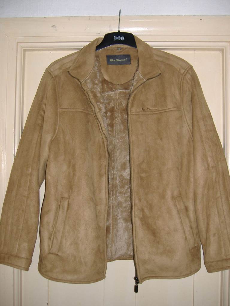 BEN SHERMAN SUEDE JACKET,