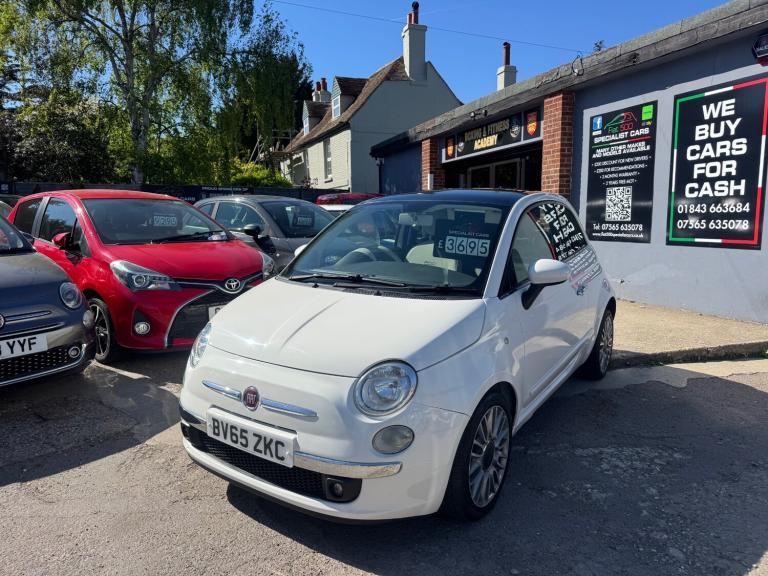 2015 Fiat 500 1.2 Lounge 3dr [Start Stop] HATCHBACK Petrol Manual