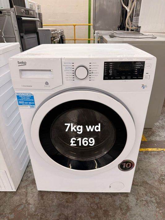 Beko 7kg washer dryer 🌟 Free Delivery 🌟 120 Days Warranty 🌟 