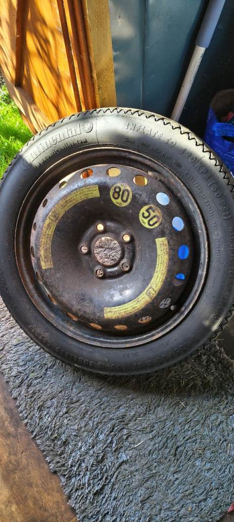 Renault Scenic Spare Tyre
