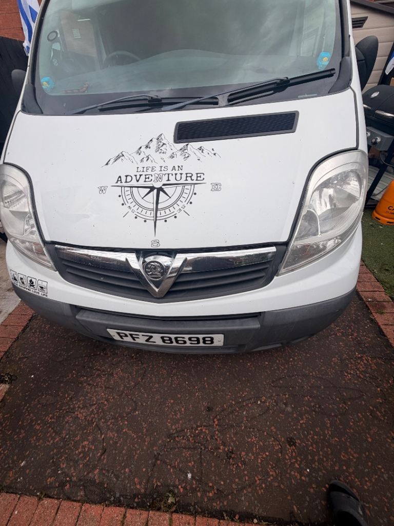 2013 Vauxhall vivaro camper 