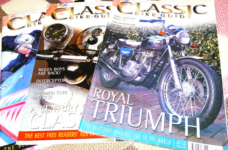 image for **REDUCED** 3 x Classic  Bike Guides Magazines 