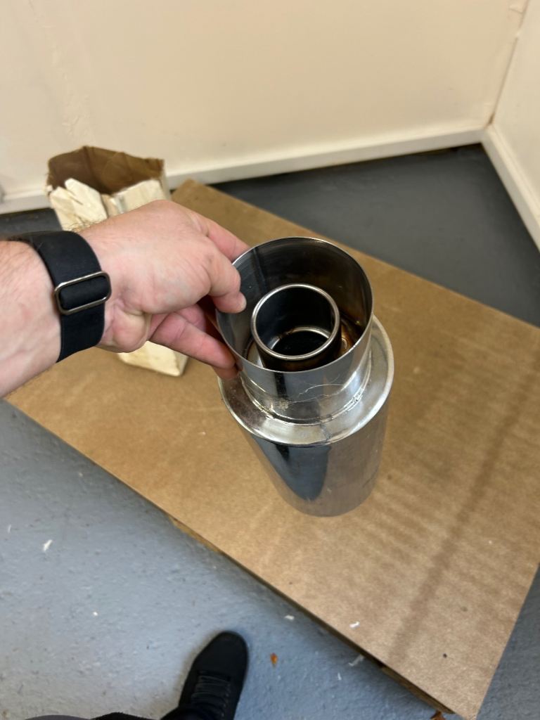 2.5 inch back box for a car