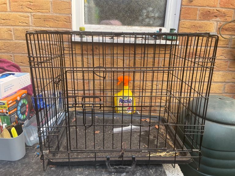 Small dog animal cage 