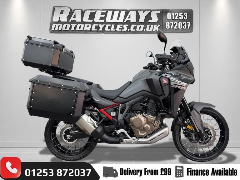 HONDA CRF1100L AFRICA TWIN, 2024 24 PLATE, 4320 MILES, BLACK, HPI CLEAR
