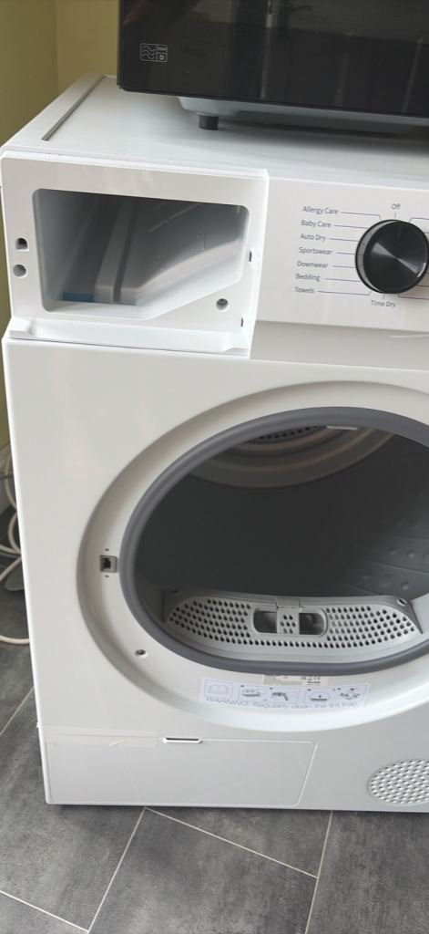 Large load heat pump dryer.  