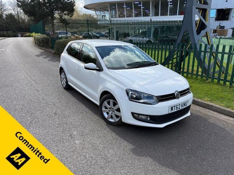 2012 62 VOLKSWAGEN POLO 1.2 MATCH HATCHBACK 5DR PETROL MANUAL EURO 5 (60 PS)**TI