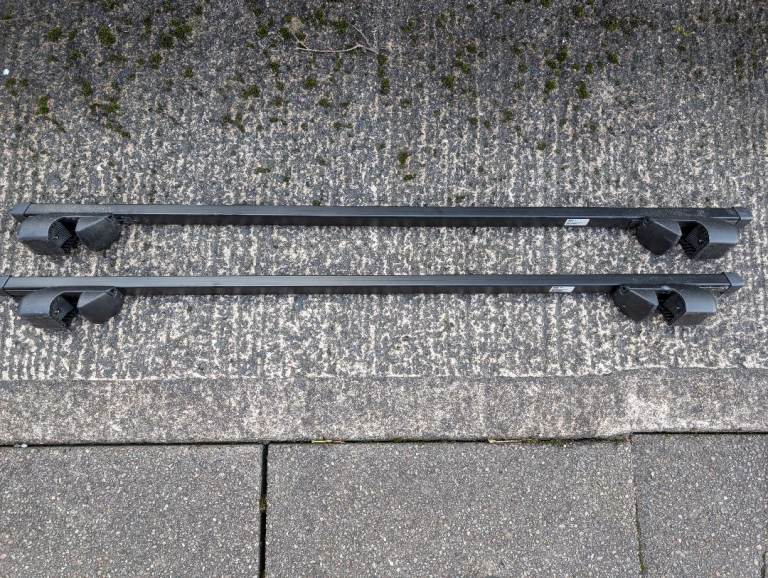 Atera Roof Bars AR042 122 For Skoda Octavia Mk III estate and other cars with open/raised roof-rails