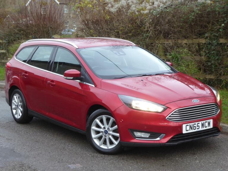 2015 Ford Focus 1.5 TDCi 120 Titanium 5dr EURO 6 ULEZ £20 Road TAX ESTATE Diesel Manual