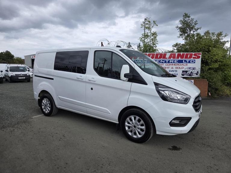2022 ON 22 PLATE FORD TRANSIT CUSTOM 300 LIMITED CREW VAN ULEZ FREE ZONE