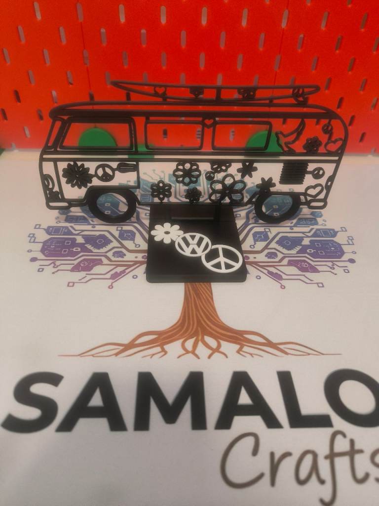 Volkswagen Multivan Hippie Edition Silhouette – 3D Print