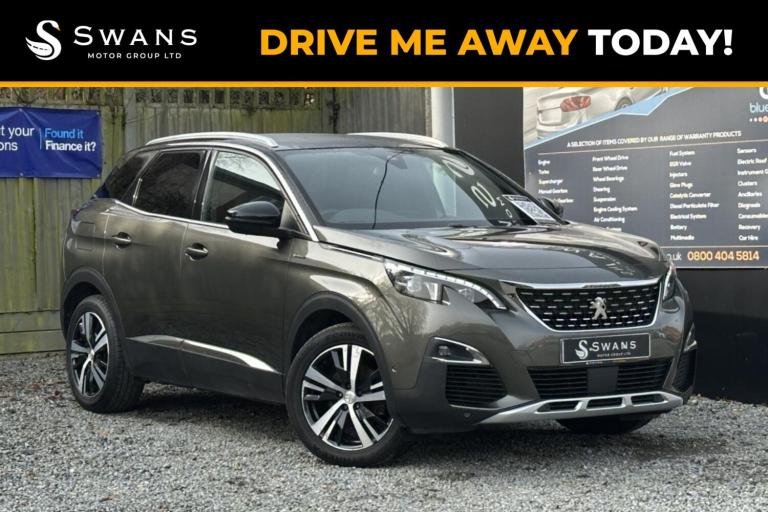 PEUGEOT 3008 1.5 BlueHDi GT Line Grey Auto Diesel 2020