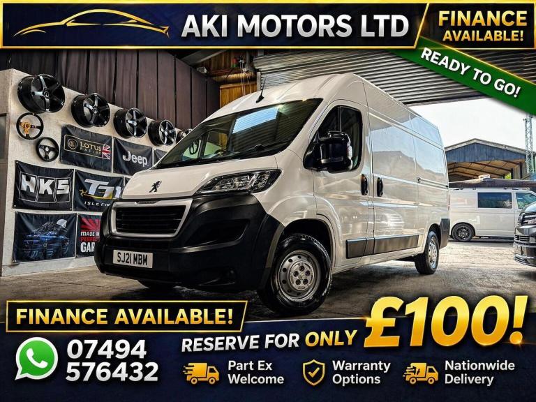 PEUGEOT BOXER 2.2 BlueHDi 335 Professional L2 H2 Euro 6 (s/s) 5dr 2021