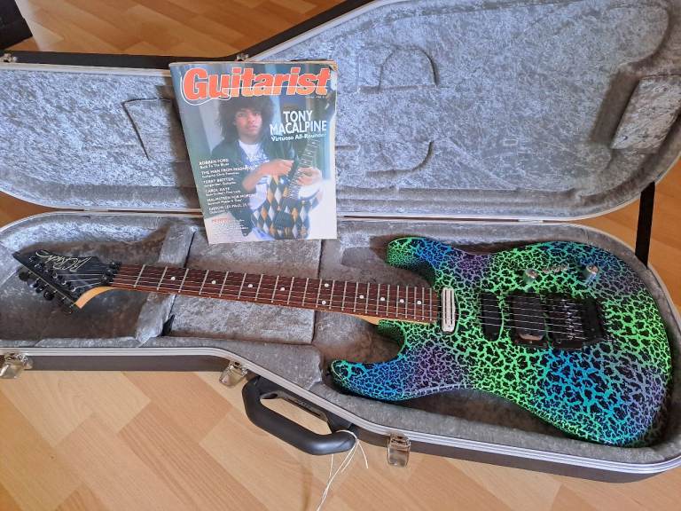 BC Rich USA ST-III MacAlpine Crackle RARE