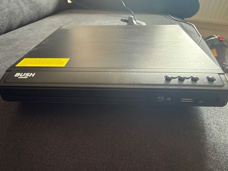 Bush DVD Player – Black, Good Condition